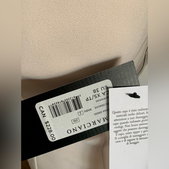 NWT Marciano Lilyana Strapless Crystal Dress in Cream - Picture 11 of 11